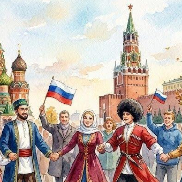 «Радуга единства»: литературно-патриотическая программа (12+)